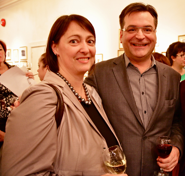 Me Michèle Moreau, directrice générale ProBono Québec et Me Bernard Synnott, candidat à la vice-présidence du Barreau.